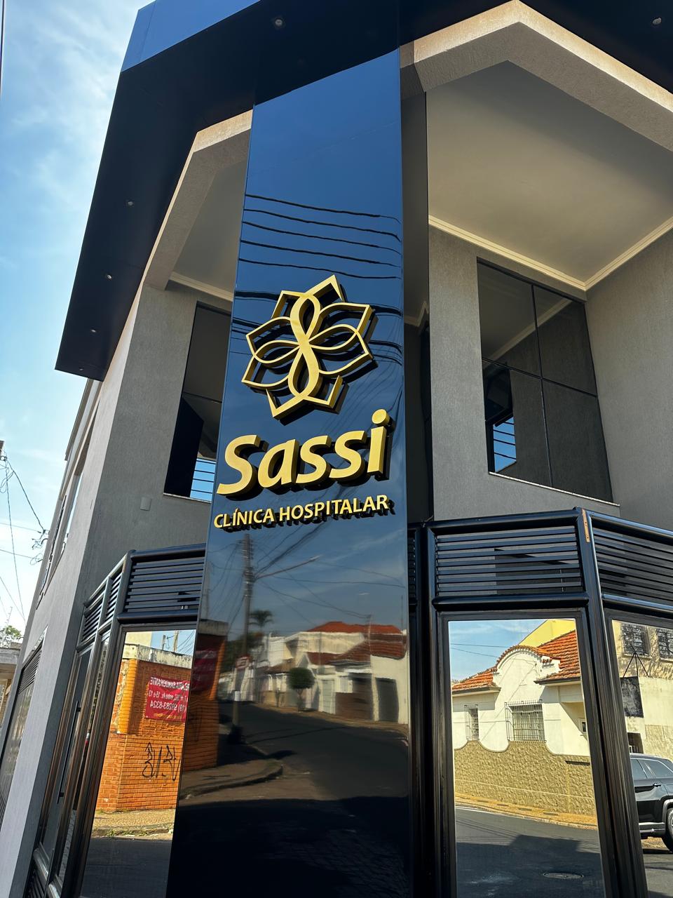 Fachada da Clínica Sassi em Rio Claro – SP